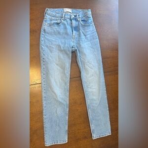 Everlane Classic Blue Denim Jeans - The Cheeky Jeans